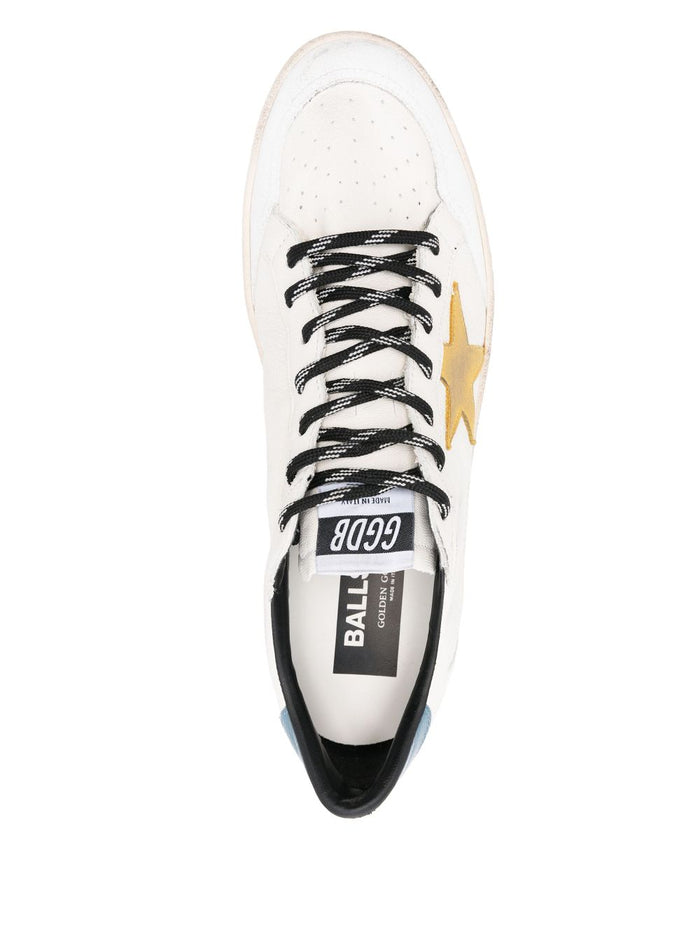 Golden Goose Ball Star Uomo Scarpa Bianco 4