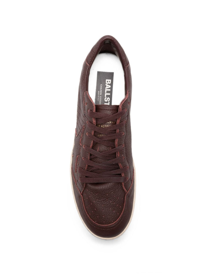 Golden Goose Sneakers Viola Uomo 4