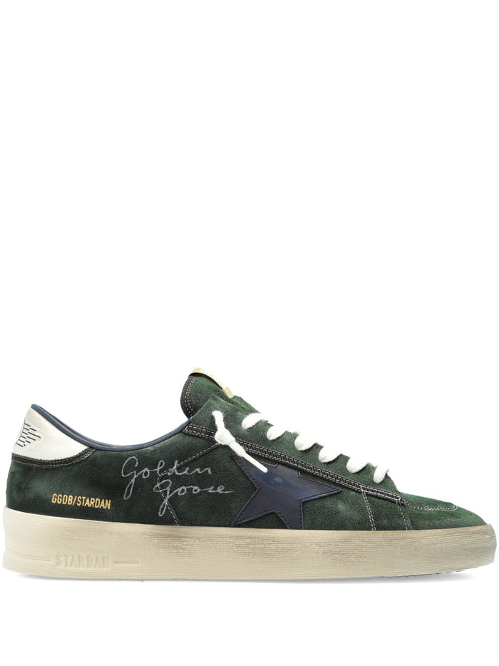 Golden Goose Scarpa Verde Uomo 1