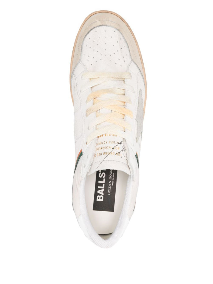 Golden Goose Ball Star Uomo Scarpa Bianco 3