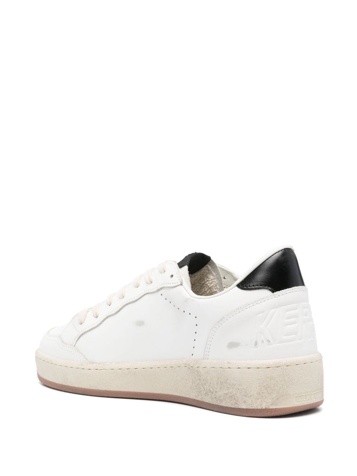 Golden Goose Ball Star 2 Uomo Scarpa Bianco-Nero 2