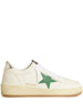 Golden Goose Ball Star Uomo Scarpa Bianco-Verde 1