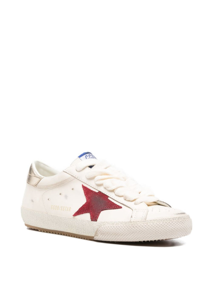 Golden Goose Scarpa Bianco-Rosso Uomo 2