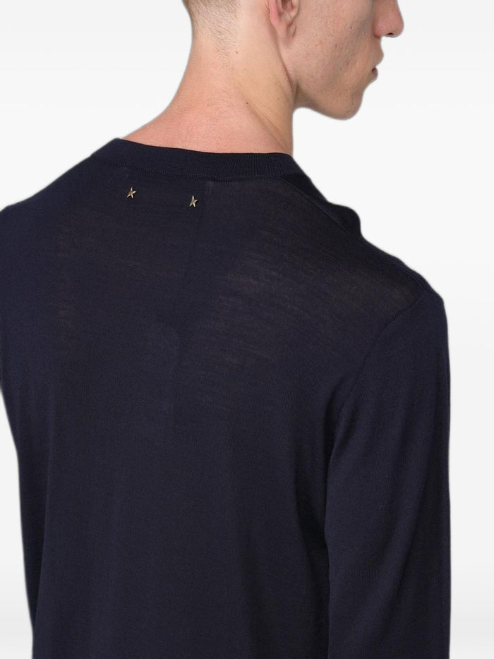 Golden Goose Maglia Blu Uomo 2