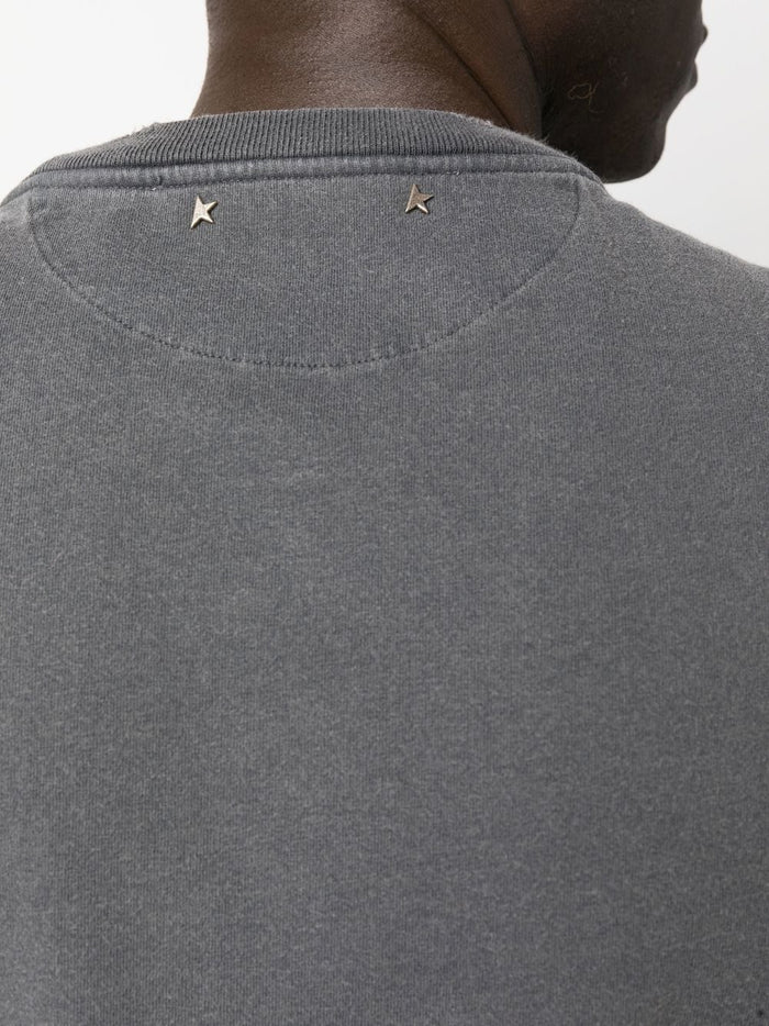 Golden Goose T Shirt Anthracite Uomo 3