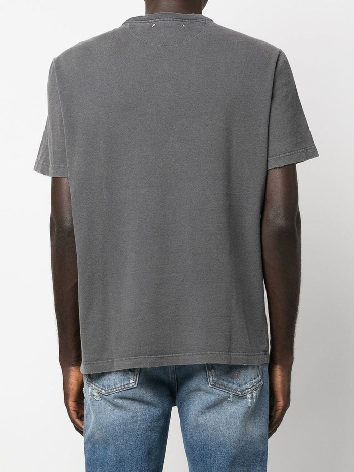 Golden Goose T Shirt Anthracite Uomo 5