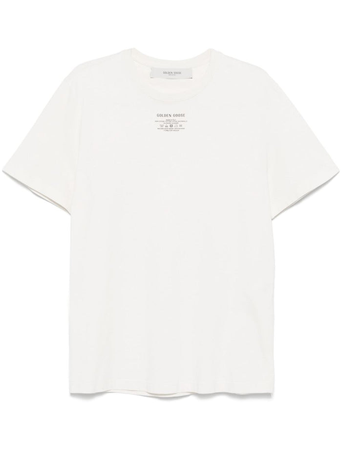 Golden Goose T-shirt Bianco Uomo 1