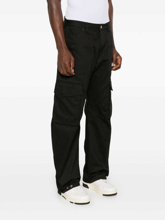 Golden Goose Pantalone Nero Uomo Leniin 1