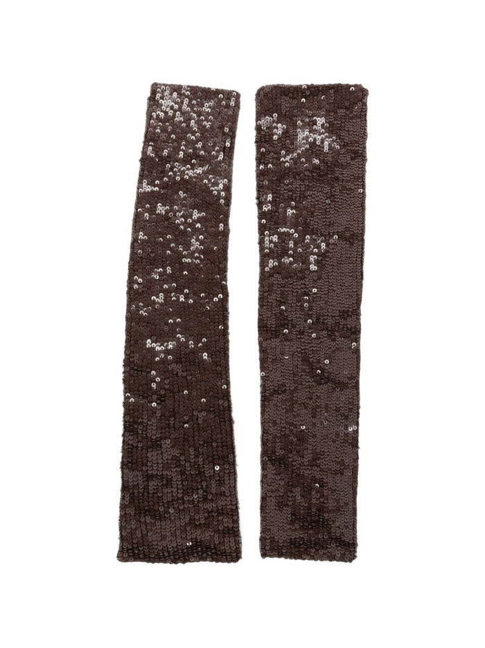 P.a.r.o.s.h. Manicotti Marrone Donna 1