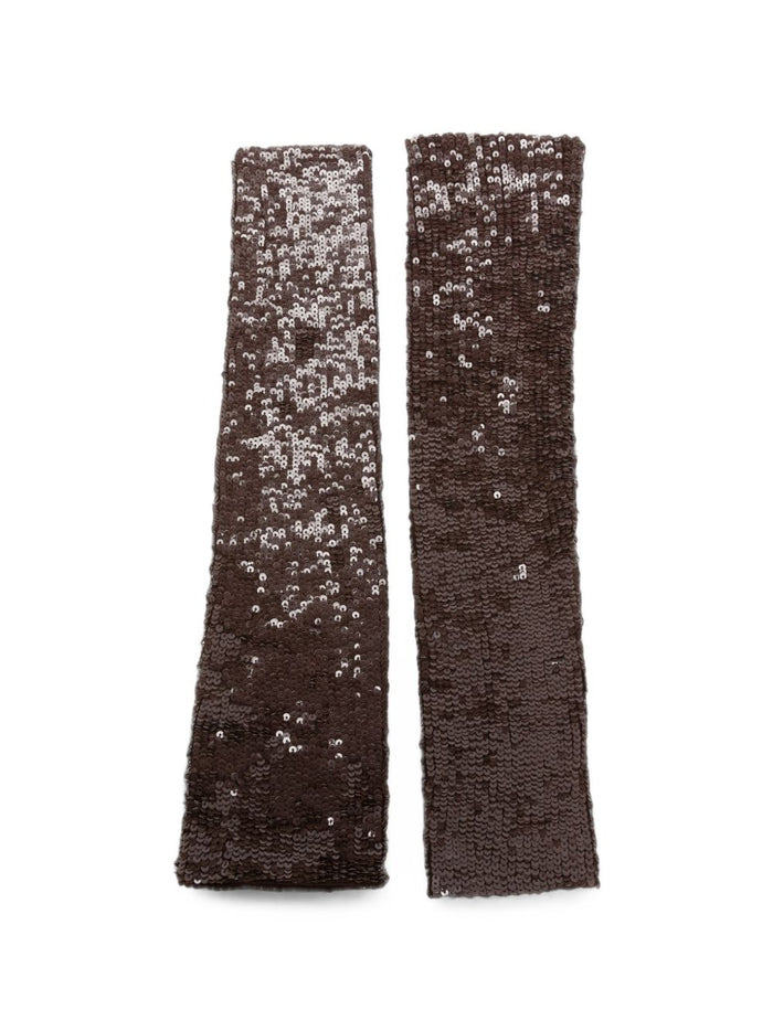 P.a.r.o.s.h. Manicotti Marrone Donna 2