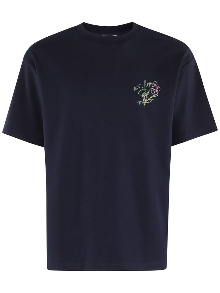 Drole De Monsieur T-shirt Blu Uomo 1