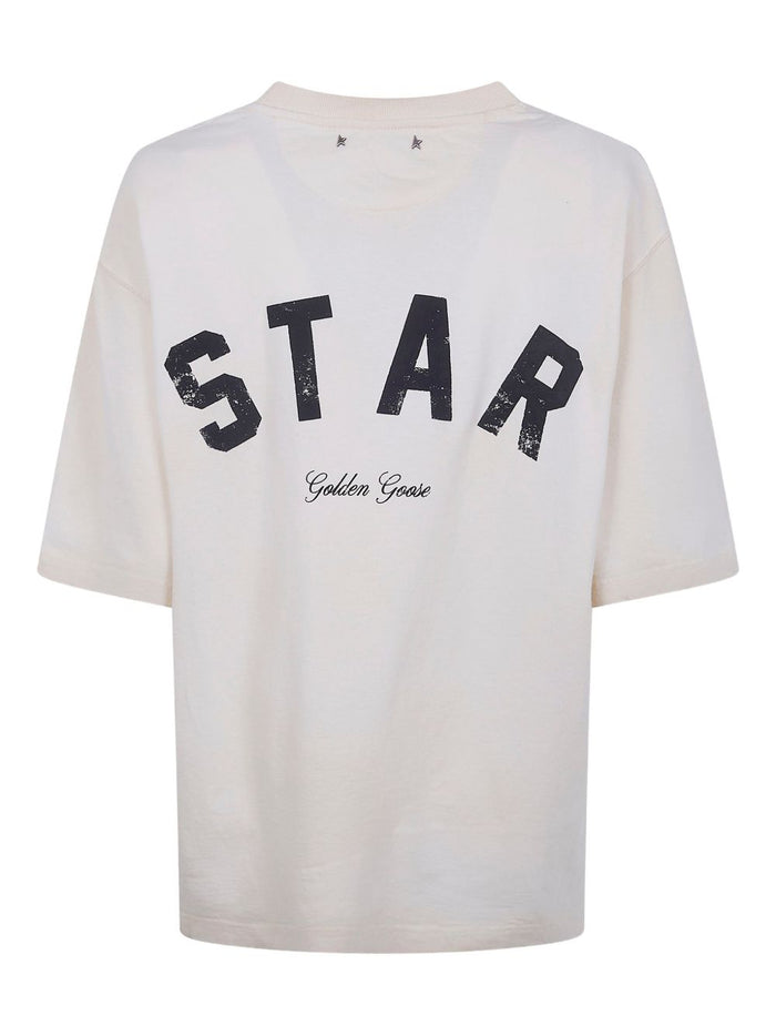 Golden Goose T Shirt Artic Wolf Donna 3