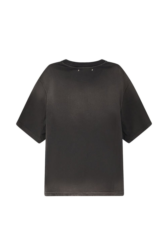 Golden Goose T Shirt Grigio Donna 2