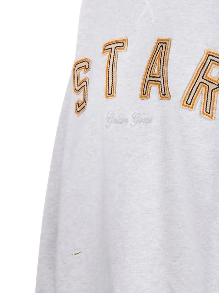 Golden Goose Felpa Grigio Uomo 2