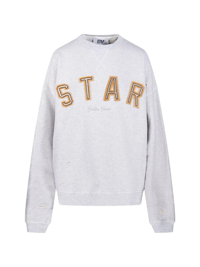 Golden Goose Felpa Grigio Uomo 1