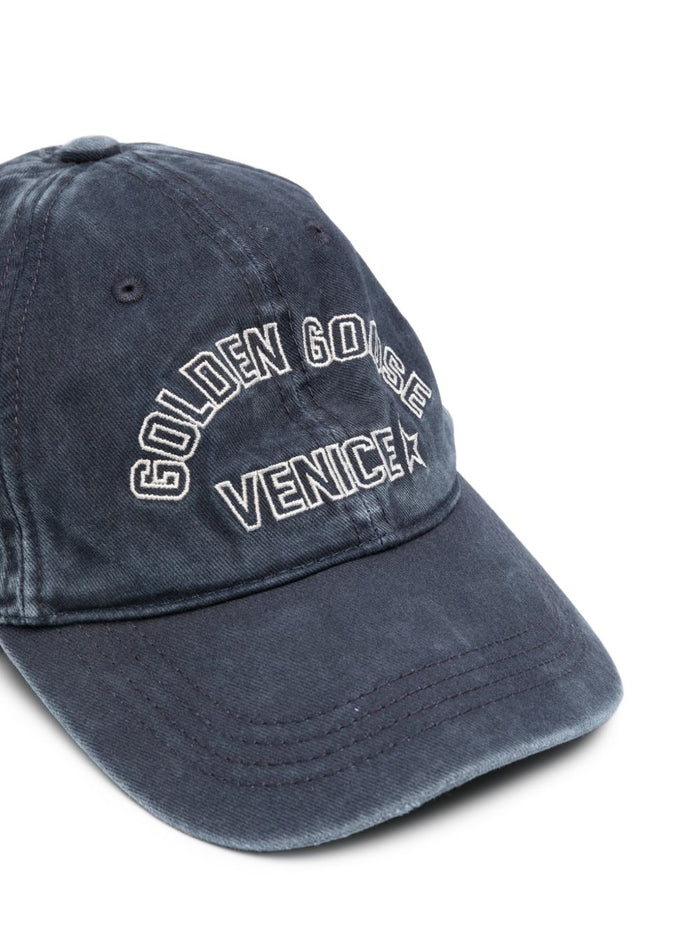 Golden Goose Cappellino Blu Donna 3