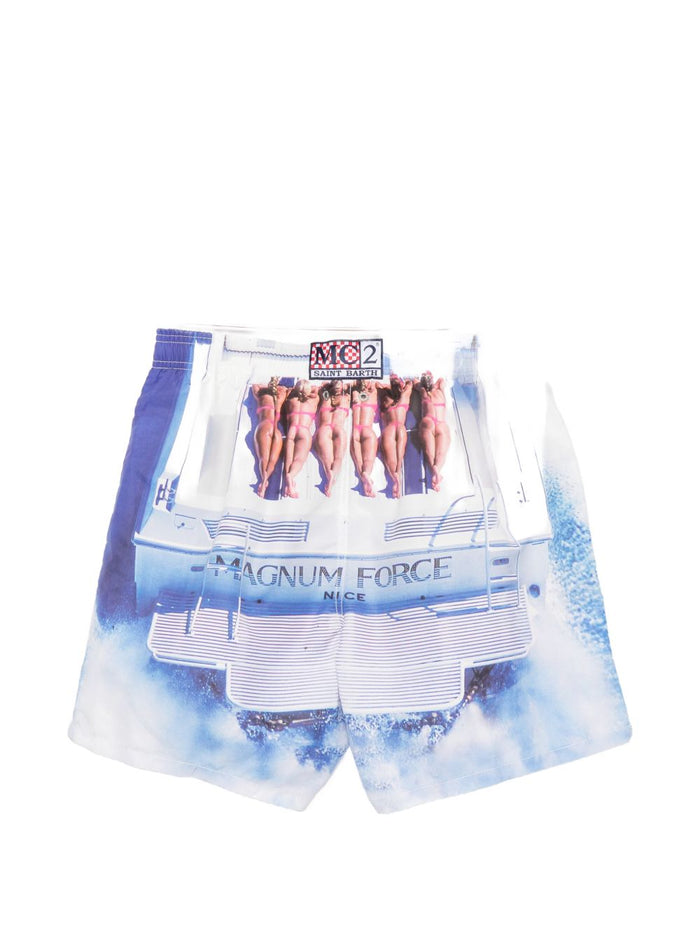 Mc2 Saint Barth Boxer Gustavia Magnum Force Uomo Multicolor 2