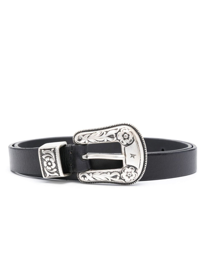 Golden Goose Cinta Nero Donna 1
