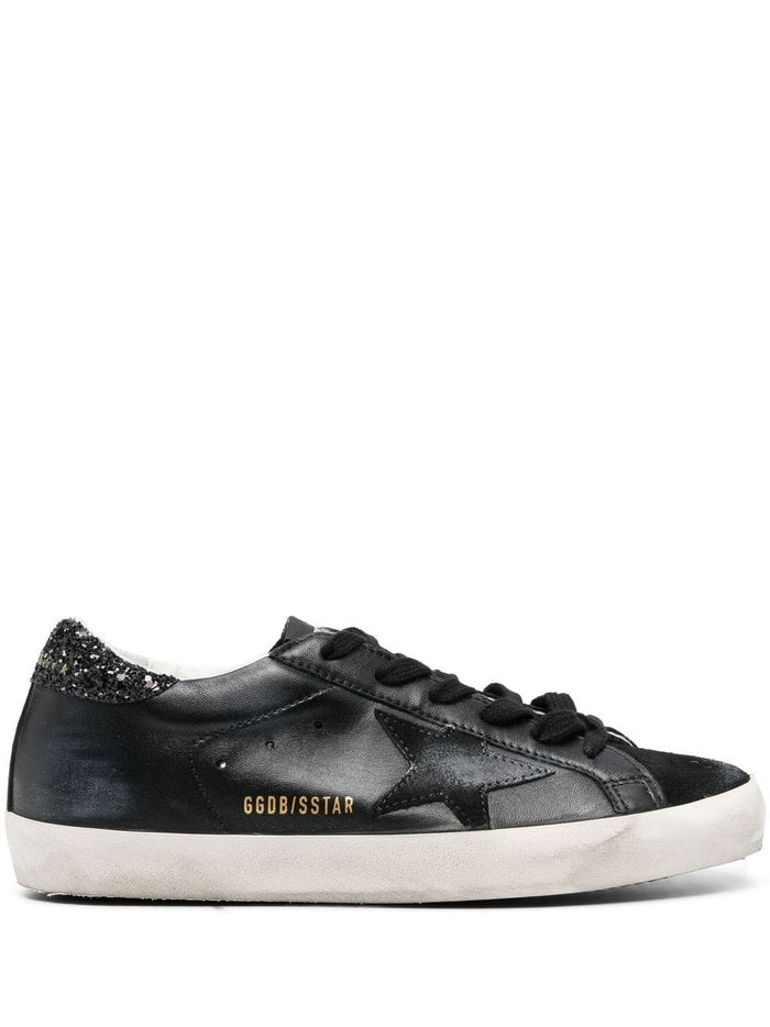 Golden Goose Scarpa Nero Donna Super Star 1