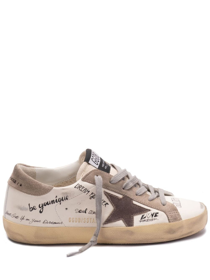 Golden Goose Scarpa Bianco Donna Super Star Be Younique 1