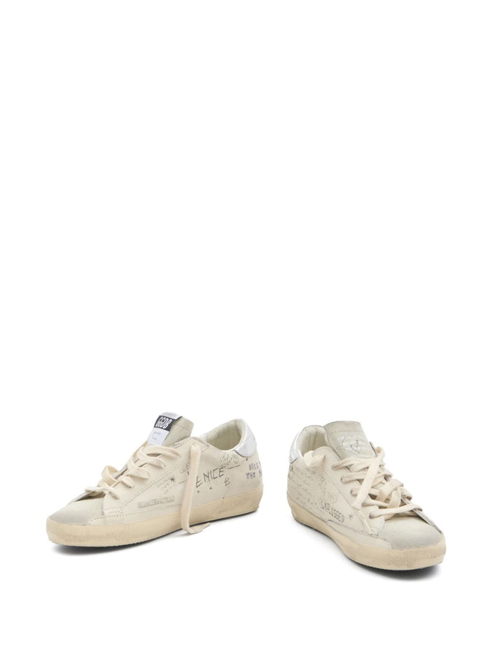 Golden Goose Super-Star Donna Scarpe Bianco 3