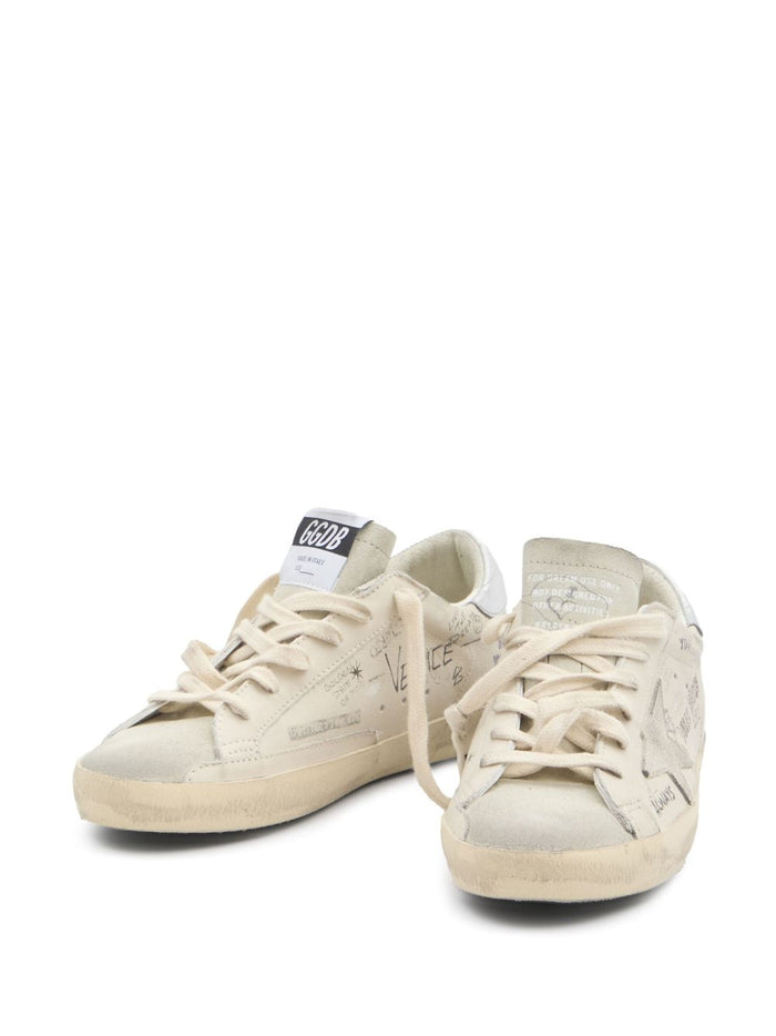 Golden Goose Super-Star Donna Scarpe Bianco 5