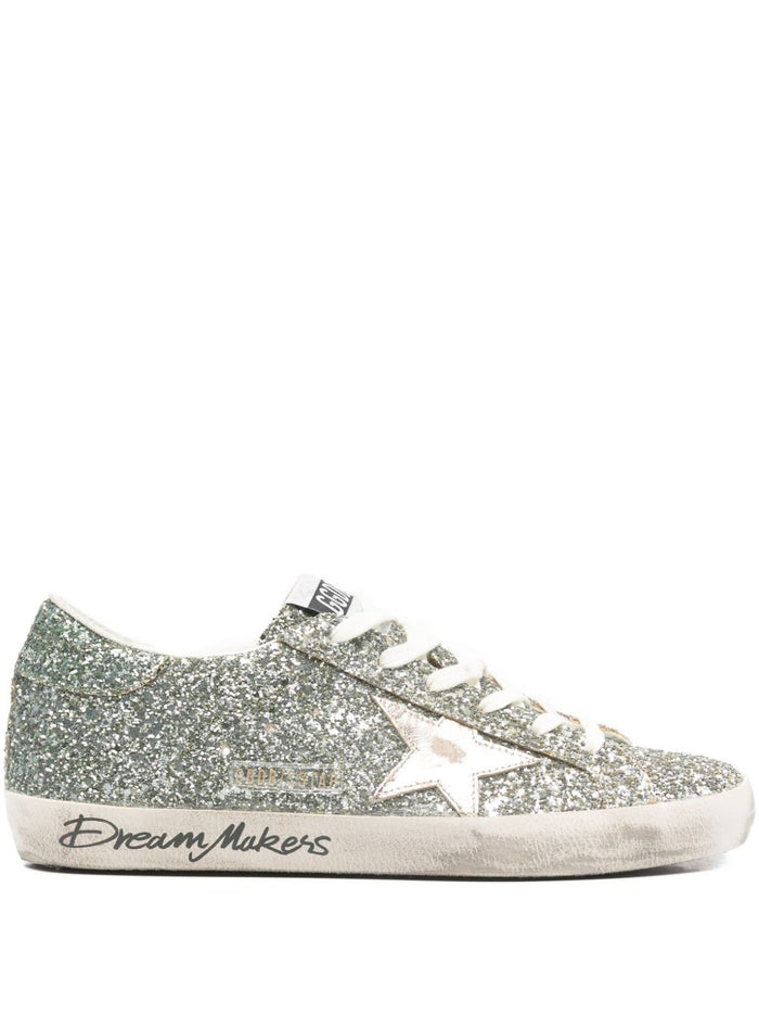Golden Goose Scarpa Platino Donna Super Star 1