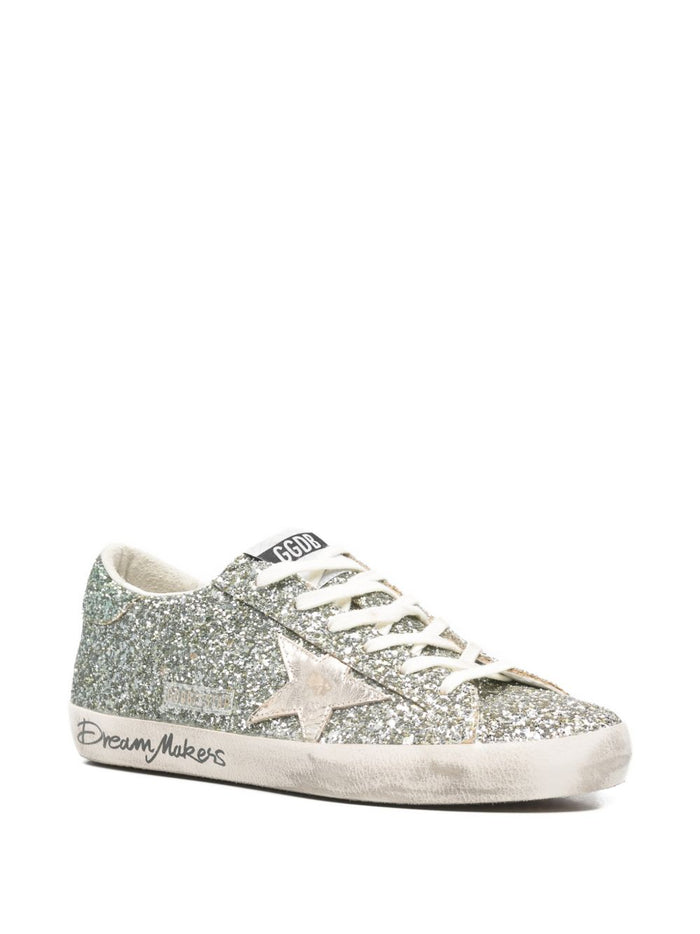 Golden Goose Scarpa Platino Donna Super Star 4