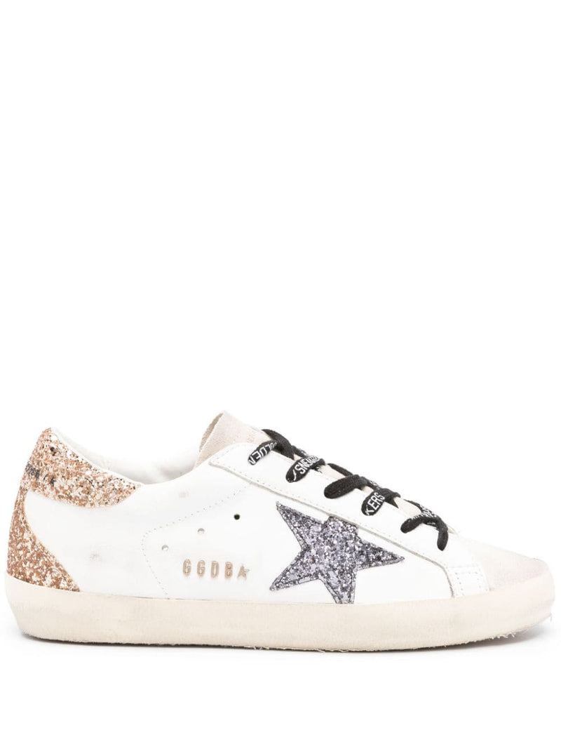 Golden Goose Super Star Women's Sneakers White-Gold Dipierro
