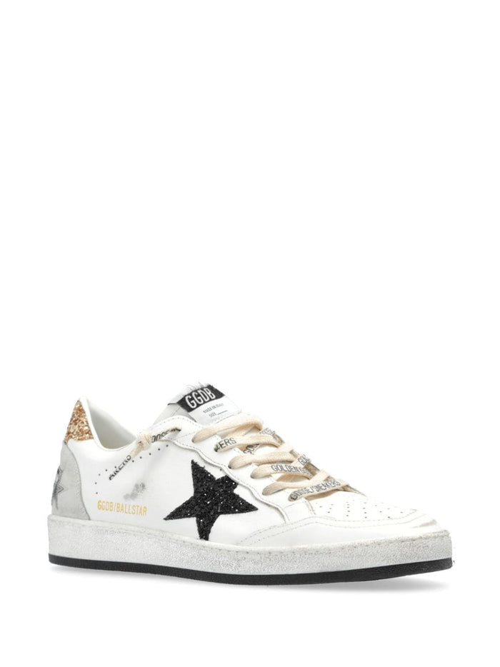 Golden Goose Ball Star Donna Scarpe Bianco-Nero 4