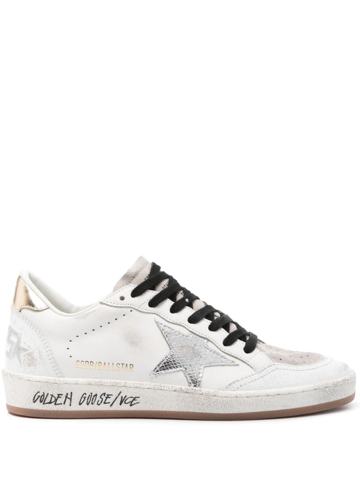 Golden Goose White Women's Ball Star Shoes 1