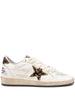 Golden Goose White Women's Ball Star Leopard Star 1