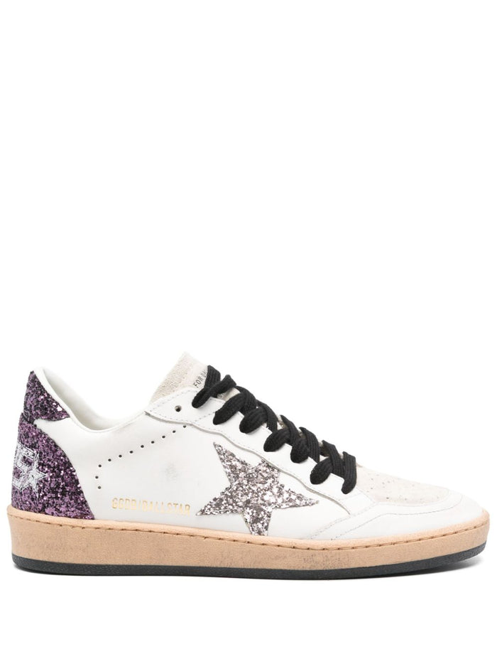 Golden Goose Ball Star Donna Scarpe Bianco-Viola 1