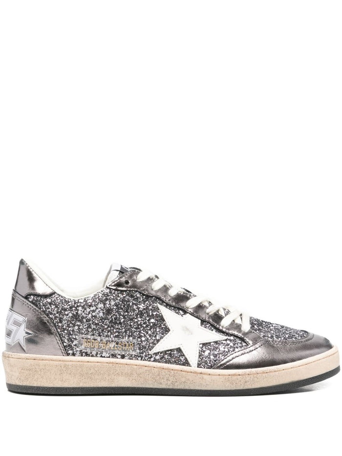 Golden Goose Scarpa Grigio Donna Ballstar 1