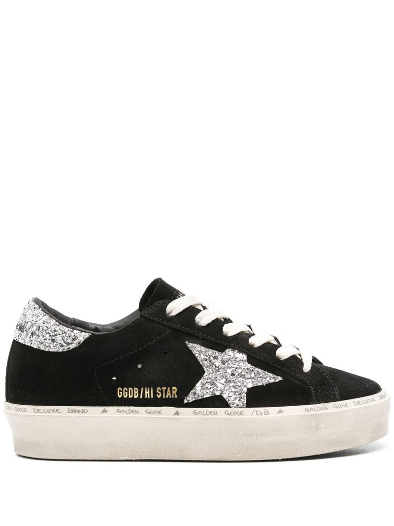 Black Ggdb Donna Bianche Glitter Ggdb Scarpe Nere Golden