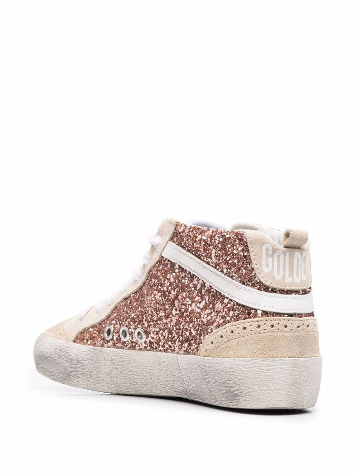 Golden Goose Scarpa Rosa Donna Mid Star 3