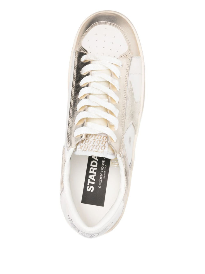Golden Goose Stardan Donna Sneakers Platino 4