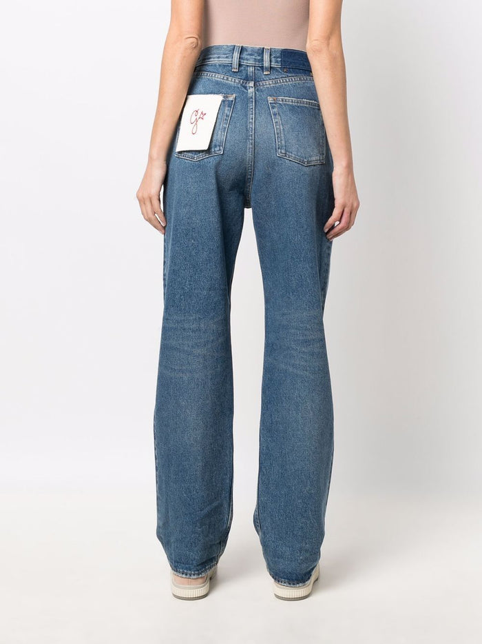 Golden Goose Jeans Blu Donna 2