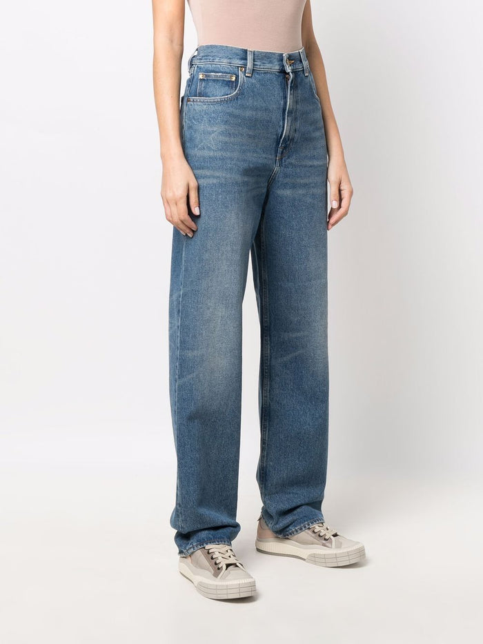 Golden Goose Jeans Blu Donna 5