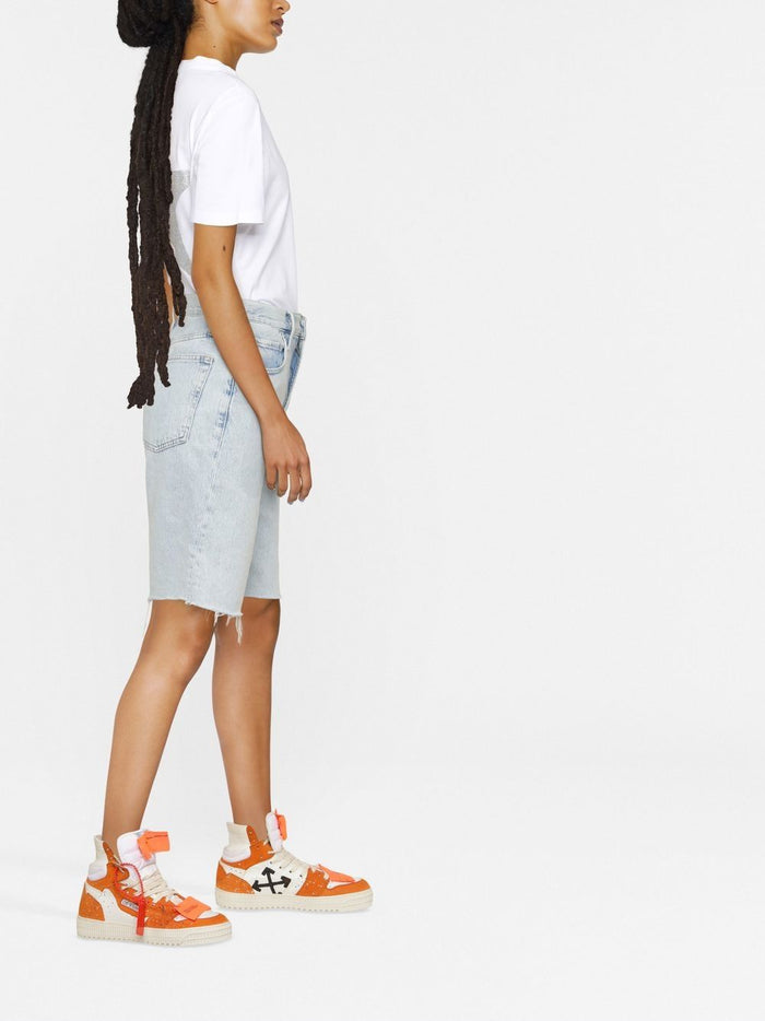 Golden Goose Donna T-Shirt Bianco Stella Posteriore 2