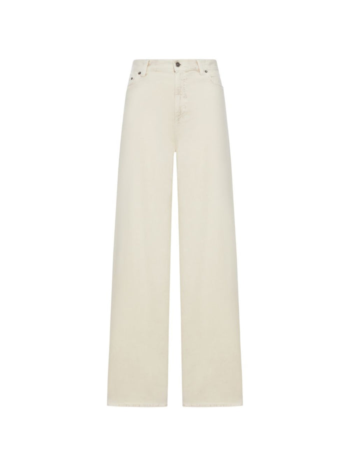 Golden Goose Pantalone Giallo Donna Melody 1