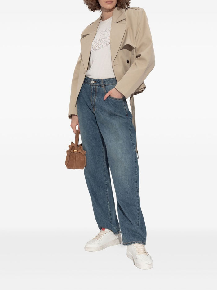 Golden Goose T-Shirt Bianco Donna The Golden Dreamers 2