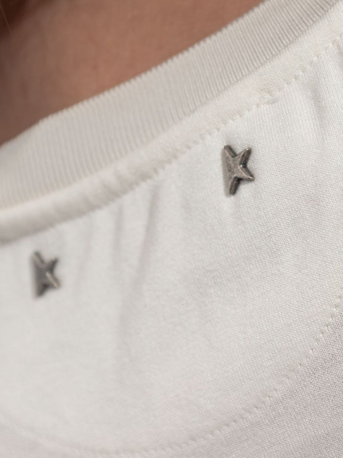 Golden Goose T-Shirt Bianco Donna The Golden Dreamers 4