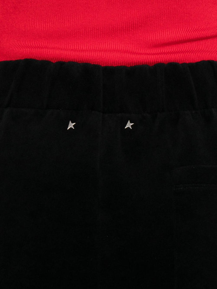 Golden Goose Pantalone Nero Donna Dritto 4