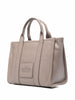 Marc Jacobs Donna Borsa Grigio The Leather Medium Tote Bag 4