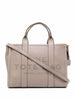 Marc Jacobs Donna Borsa Grigio The Leather Medium Tote Bag 1