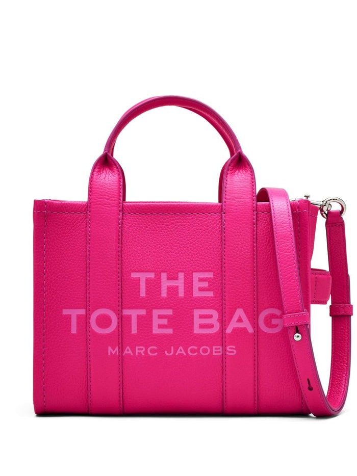 Marc Jacobs Borsa Rosa Donna The Leather Small Tote Bag 3