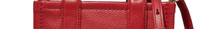 Marc Jacobs The Leather Mini Tote Bag Women's Bag Red - Dipierro