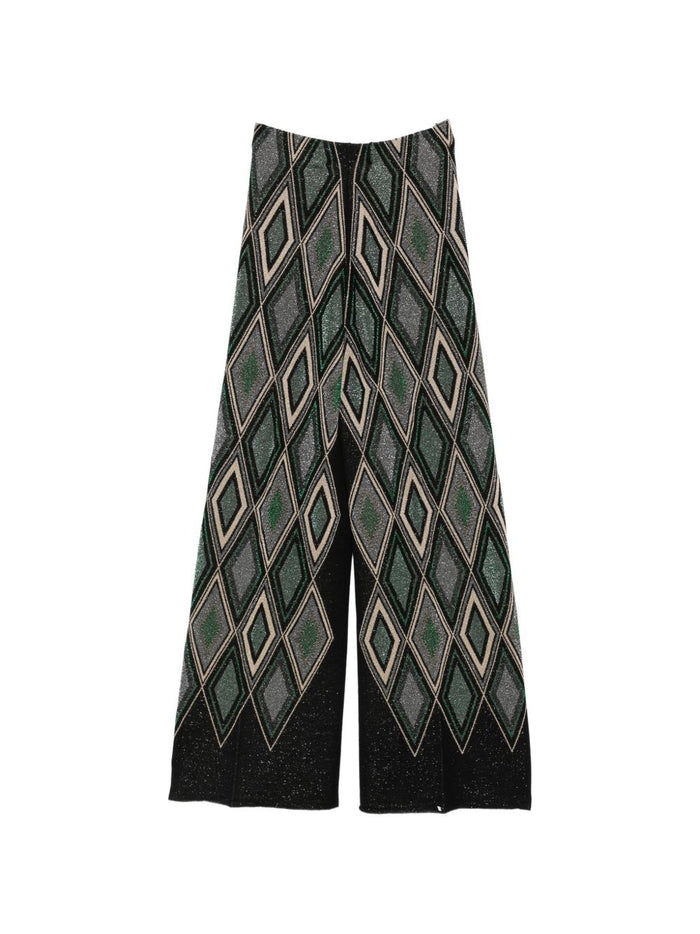 Circus Hotel Pantalone Verde Donna 2