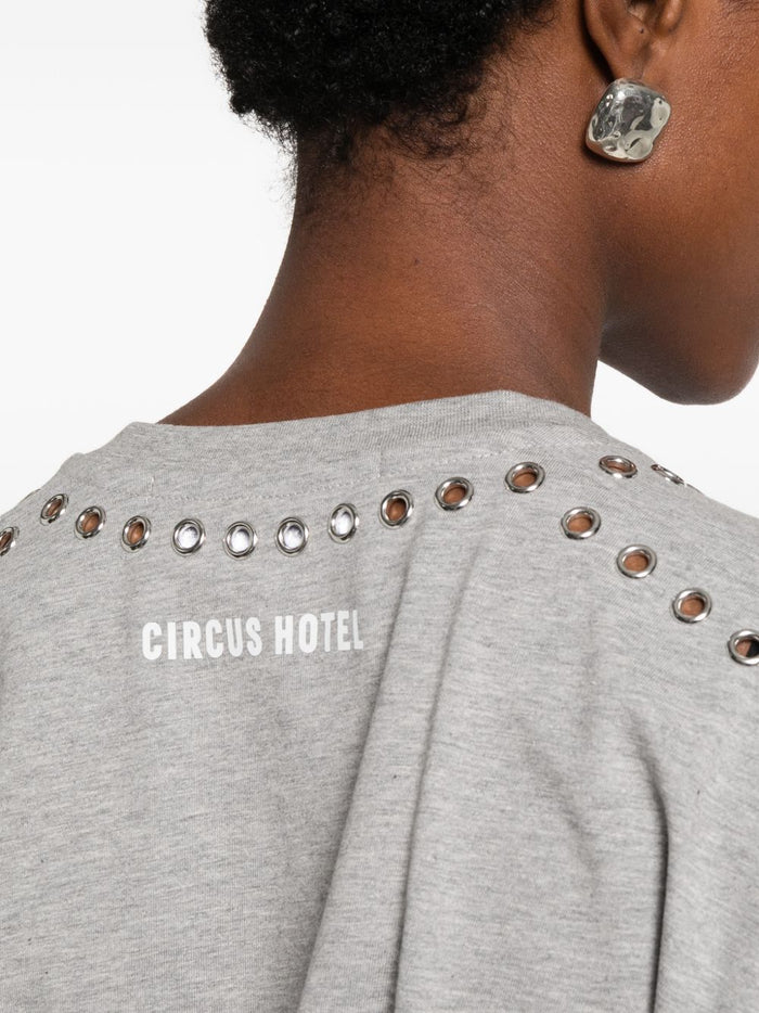 Circus Hotel T-shirt Grigio Donna 4